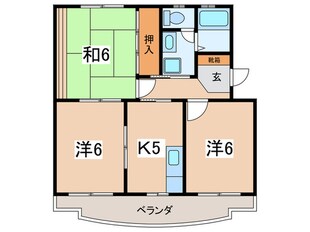 グリ－ンパレスの物件間取画像